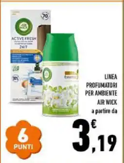 Conad Linea Profumatori per Ambiente Air Wick offerta
