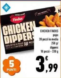 Conad CHICKEN FINDUS offerta