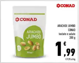 Conad ARACHIDI JUMBO CONAD offerta