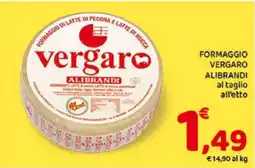 Conad FORMAGGIO VERGARO ALIBRANDI offerta