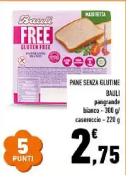 Conad PANE SENZA GLUTINE BAULI offerta