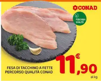 Conad Fesa Di Tacchino A Fette offerta