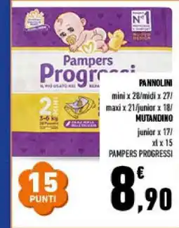Conad Pampers Progressi offerta