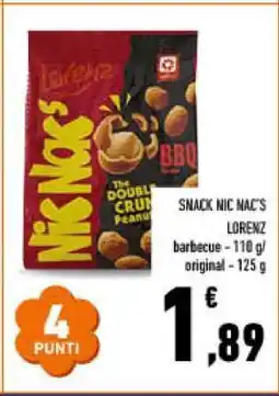 Conad SNACK NIC NAC'S offerta