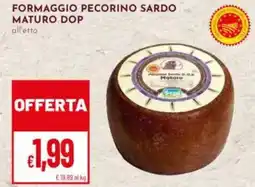 Pan Formaggio pecorino sardo maturo dop offerta