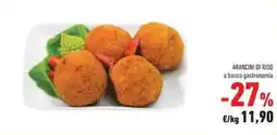 Conad Arancini di riso offerta