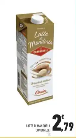 Conad Latte di mandorla CONDORELLI offerta