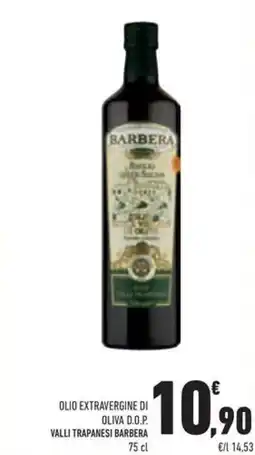 Conad Olio extravergine di oliva d.o.p. valli trapanesi barbera offerta