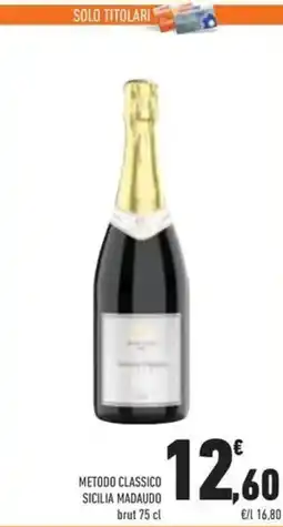 Conad Metodo classico sicilia madaudo brut offerta