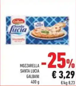 Conad Mozzarella santa lucia GALBANI offerta
