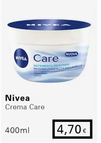Iper Tosano Nivea Crema Care 400ml offerta