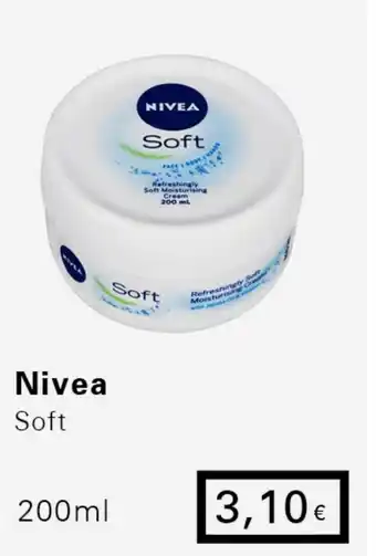 Iper Tosano Nivea Soft 200ml offerta