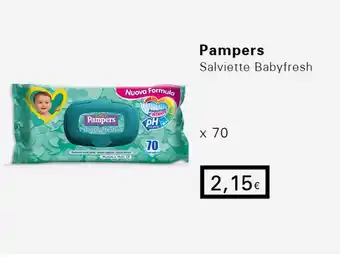 Iper Tosano Pampers Salviette Babyfresh x70 offerta