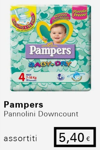 Iper Tosano Pampers Pannolini Downcount assortiti offerta