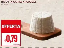 Pan Ricotta capra argiolas offerta