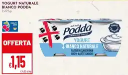 Pan Yogurt naturale bianco PODDA offerta