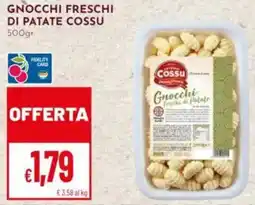 Pan Gnocchi freschi di patate COSSU offerta