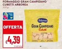 Pan Formaggio gran campidano cubetti ARBOREA offerta