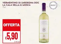 Pan Vermentino di sardegna doc la cala sella & mosca offerta