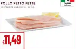 Pan Pollo petto fette offerta