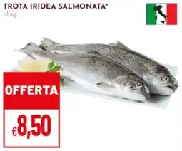 Pan Trota iridea salmonata offerta