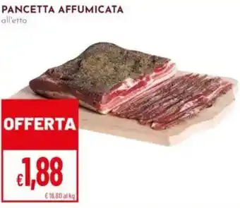 Pan Pancetta affumicata offerta