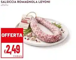 Pan Salsiccia romagnola levoni offerta