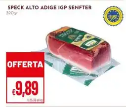 Pan Speck alto adige igp SENFTER offerta