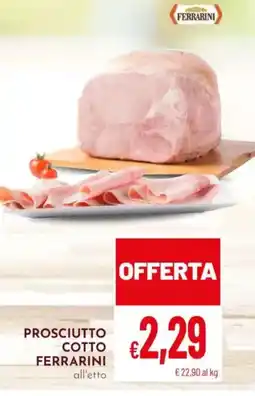 Pan Prosciutto cotto FERRARINI offerta