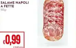 Pan Salame napoli a fette offerta