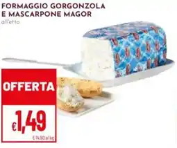 Pan Formaggio gorgonzola e mascarpone magor offerta