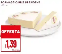 Pan Formaggio brie president offerta