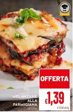 Pan Melanzane alla parmigiana offerta