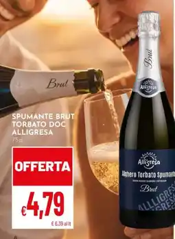 Pan Spumante brut torbato doc ALLIGRESA offerta