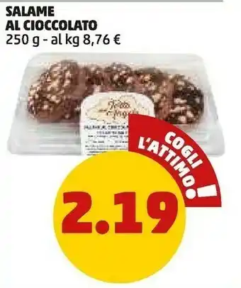 PENNY Salame al cioccolato offerta