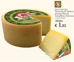 Conad Pecorino di Sorano premio Pienza Caseificio di Sorano offerta