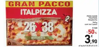 Spazio Conad Italpizza Pizza Margherita 26X38 940 g offerta