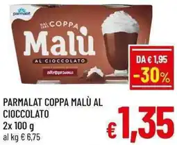 A&O Parmalat coppa malù al cioccolato offerta