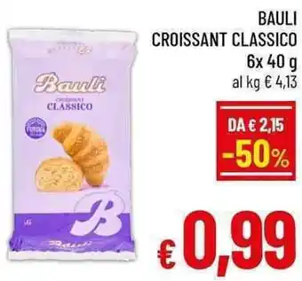 A&O Bauli croissant classico offerta