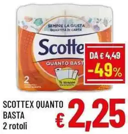 A&O Scottex quanto basta offerta