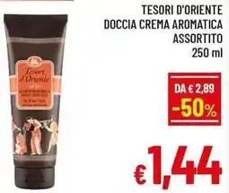 A&O Tesori d'oriente doccia crema aromatica offerta