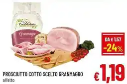A&O Prosciutto cotto scelto granmagro offerta