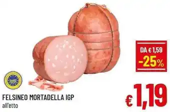 A&O Felsineo mortadella igp offerta