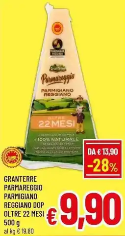 A&O Granterre parmareggio parmigiano reggiano dop oltre 22 mesi offerta