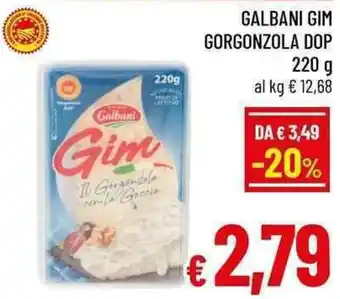 A&O Galbani gim gorgonzola dop offerta
