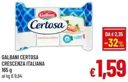 A&O Galbani certosa crescenza italiana offerta