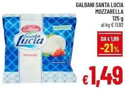 A&O Galbani santa lucia mozzarella offerta