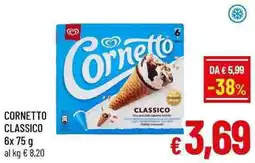 A&O Cornetto classico offerta