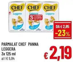 A&O Parmalat chef panna leggera offerta