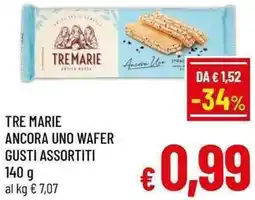 A&O Tre marie ancora uno wafer offerta